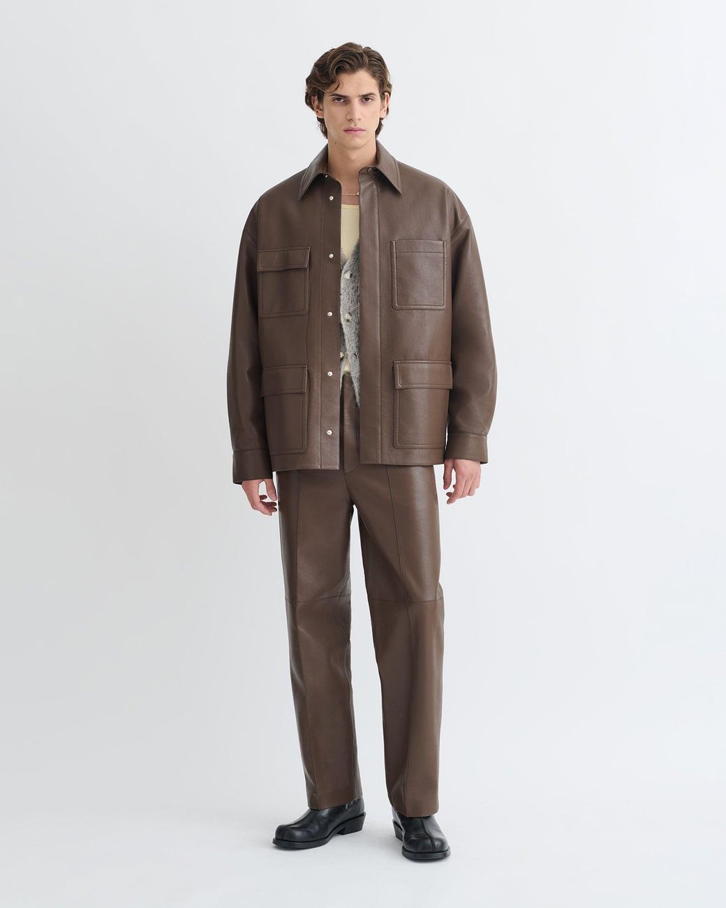 Nanushka Brown Chasin for men