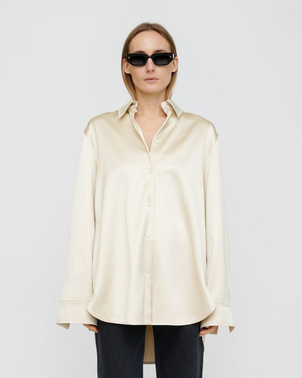 Nanushka White Tanis