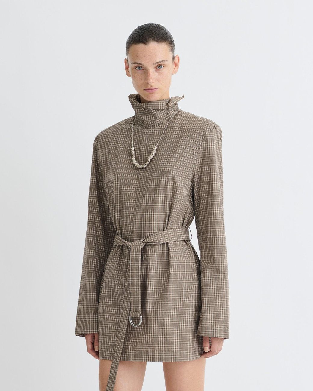 Nanushka Brown Geradine