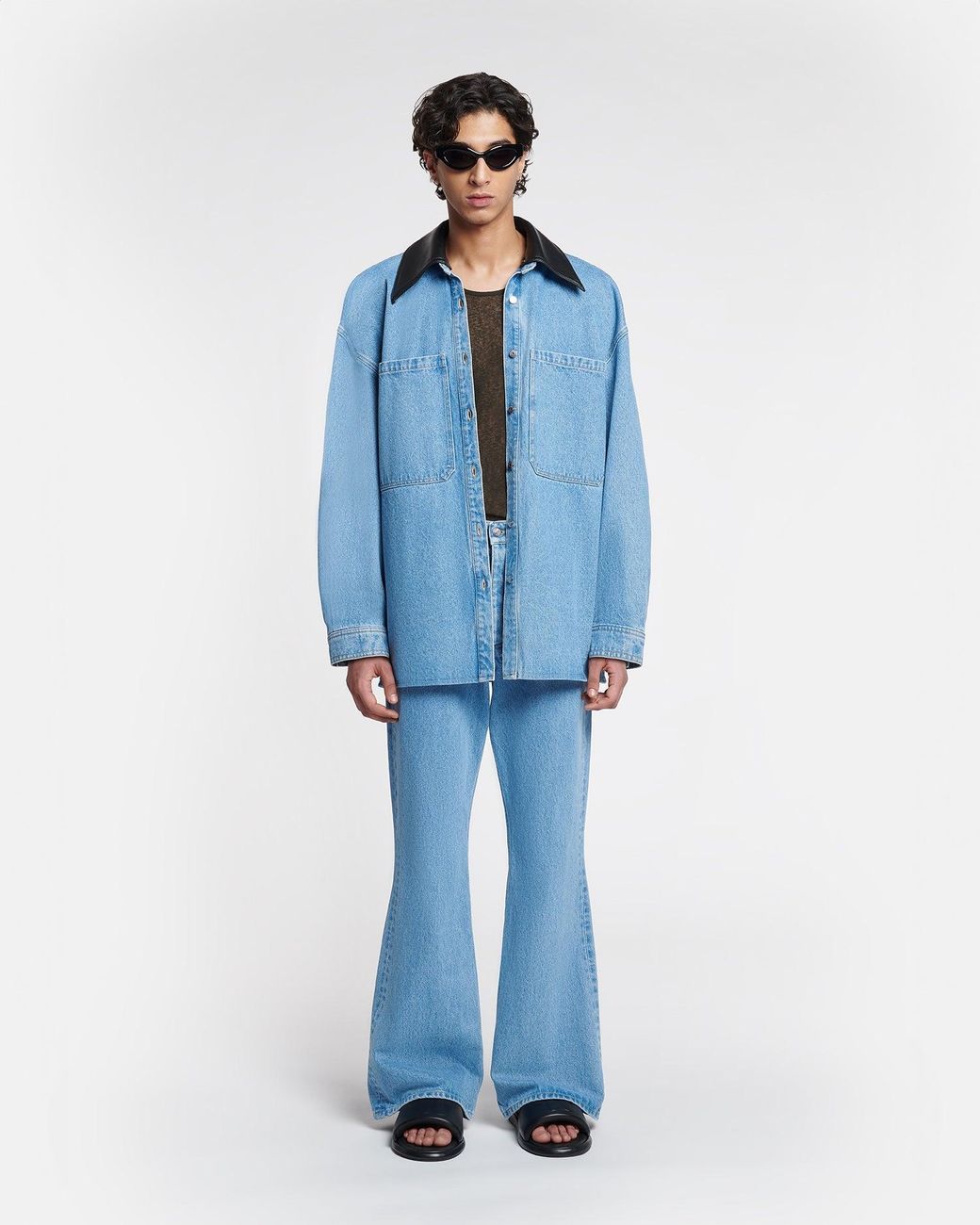 Nanushka Blue Beaux