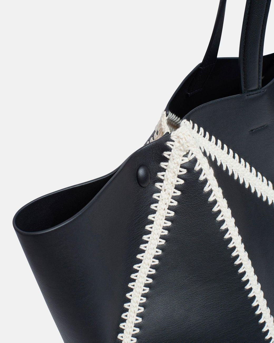 Nanushka Black Origami Tote