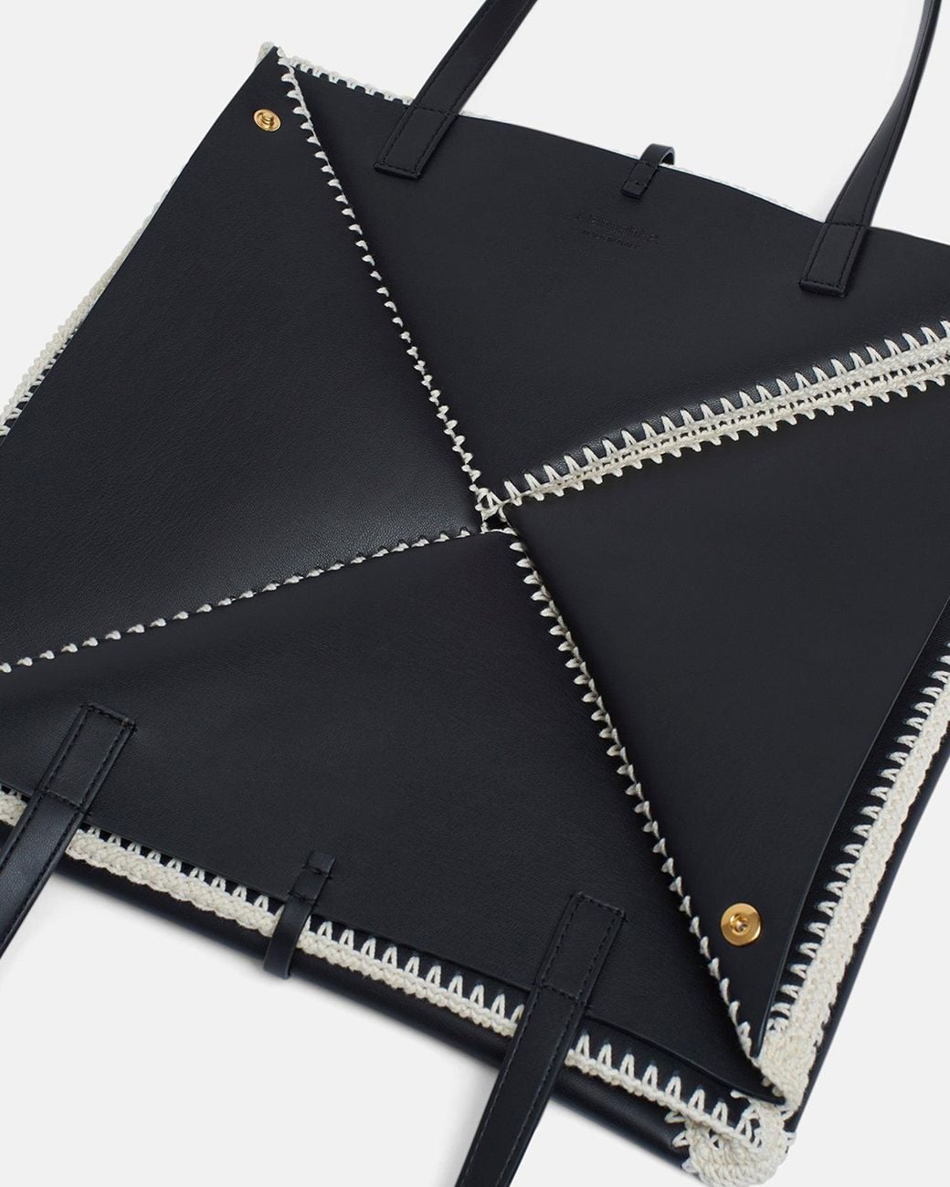 Nanushka Black Origami Tote
