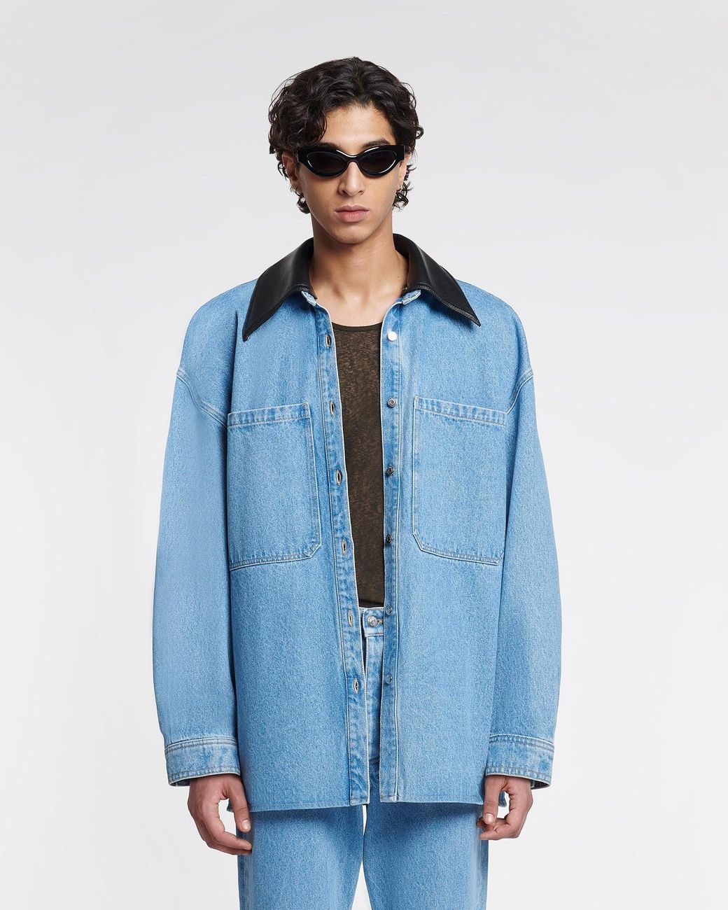 Nanushka Blue Beaux