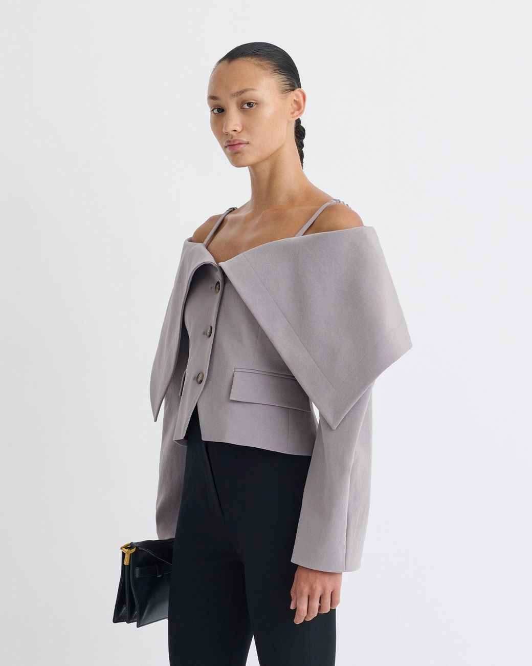 Nanushka Gray Amantha