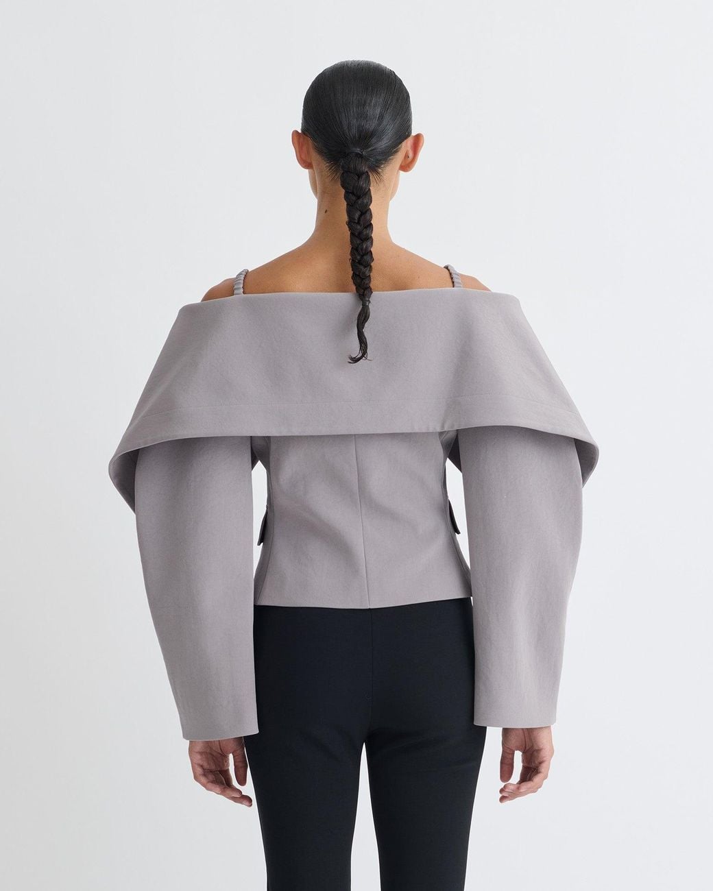 Nanushka Gray Amantha