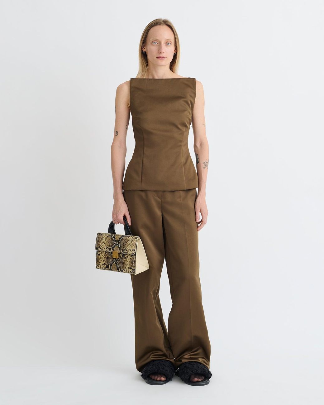 Nanushka Brown Laree