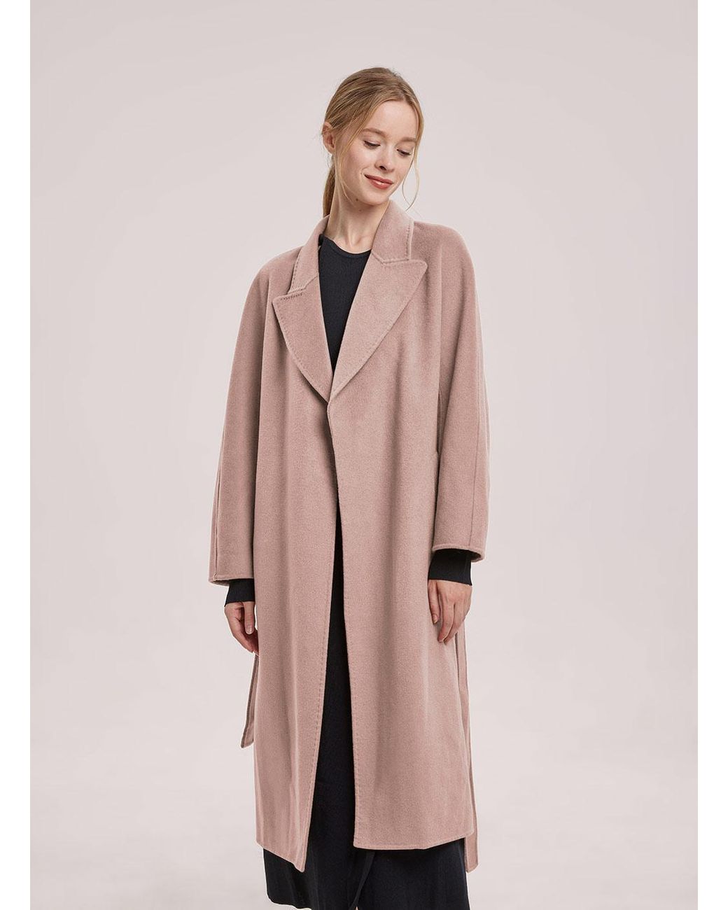 pink wool coat canada