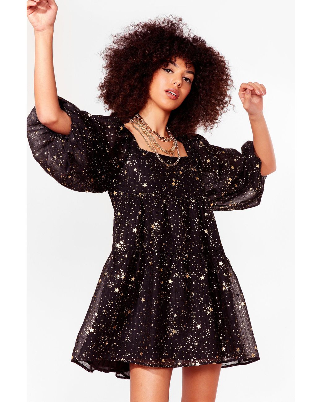 tea dress nasty gal