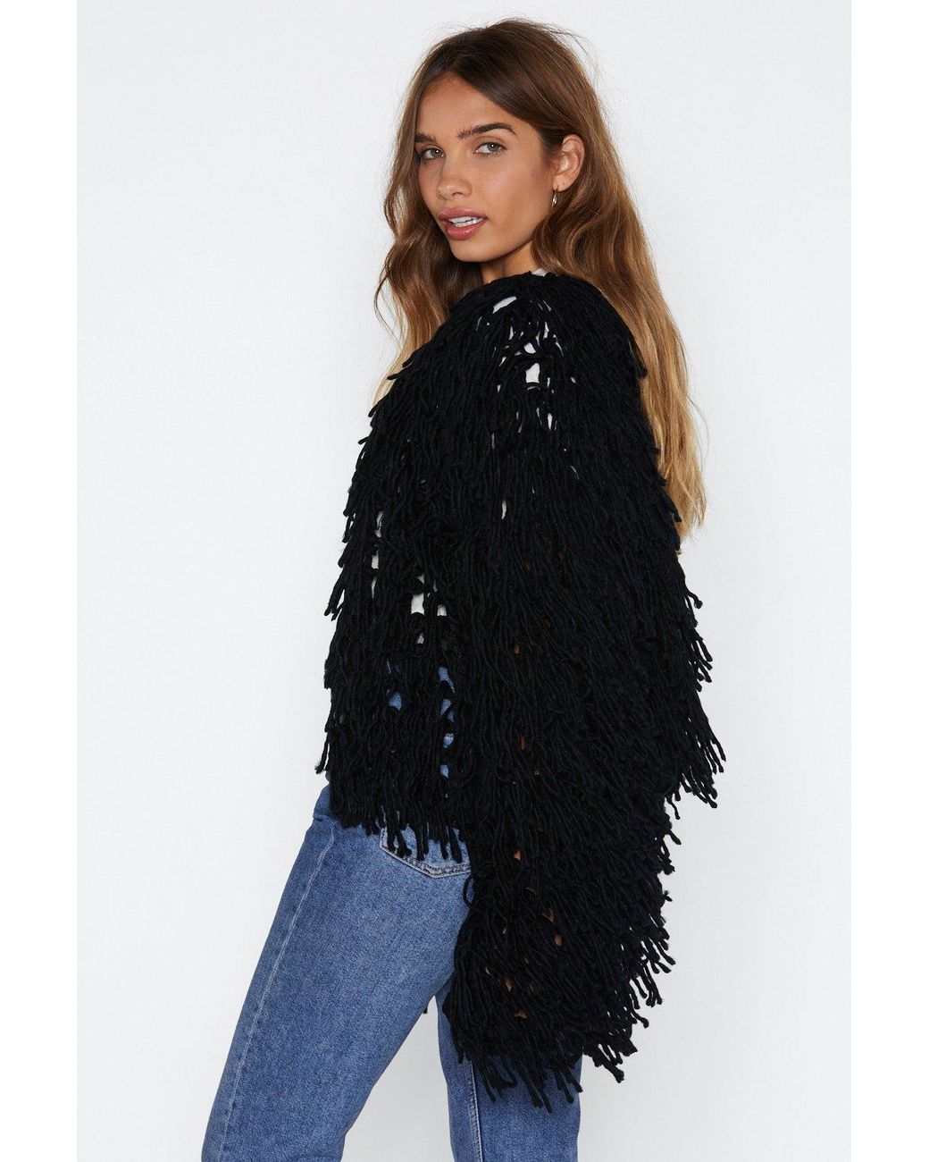 bad romance shaggy cardigan