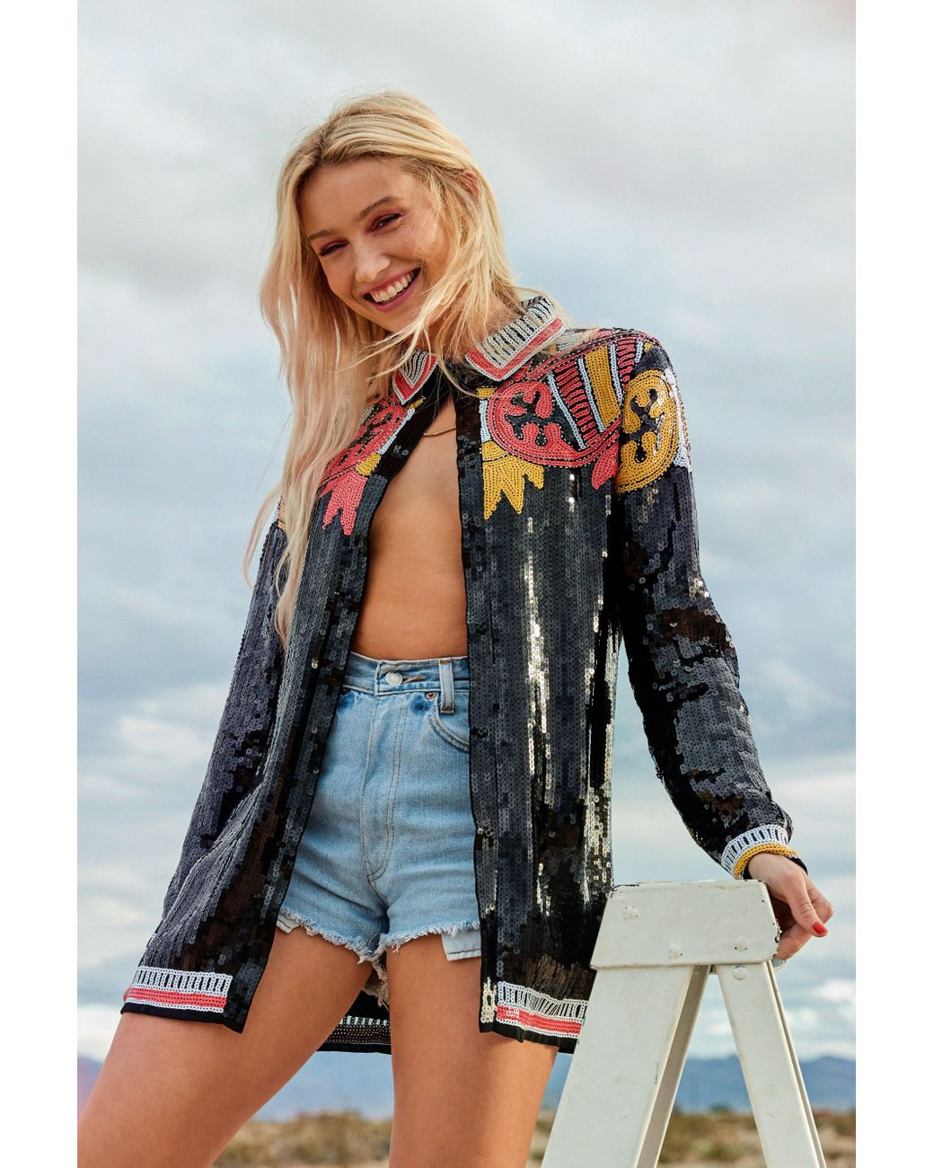 Nasty Gal Country Star Sequin 