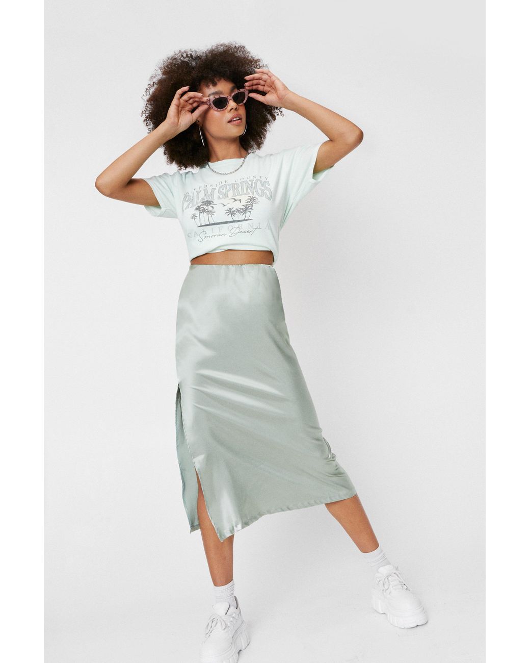 nasty gal deep on dancing midi