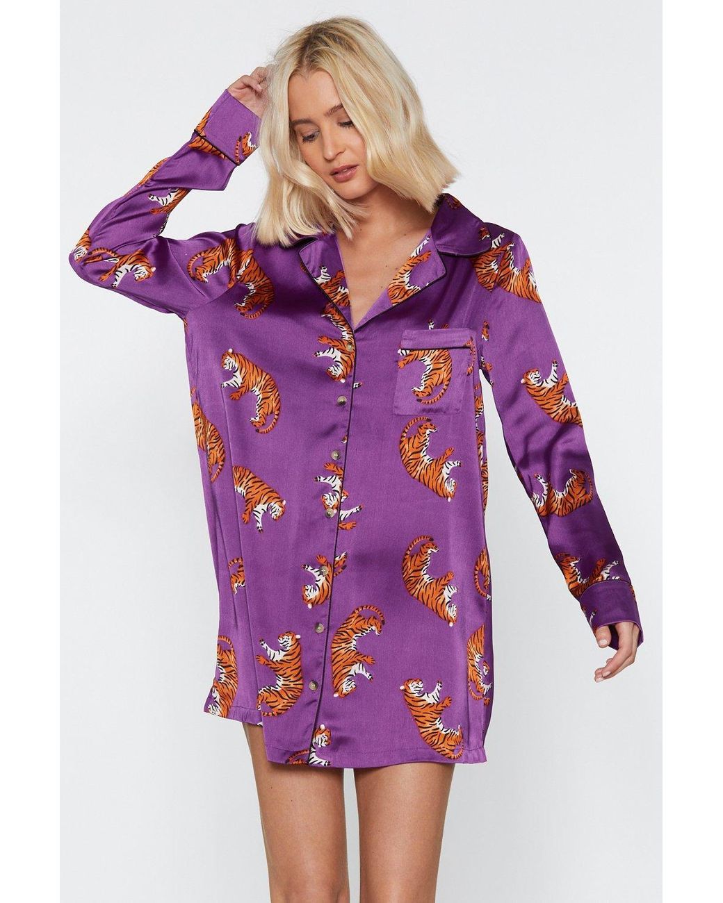 long pyjama dress