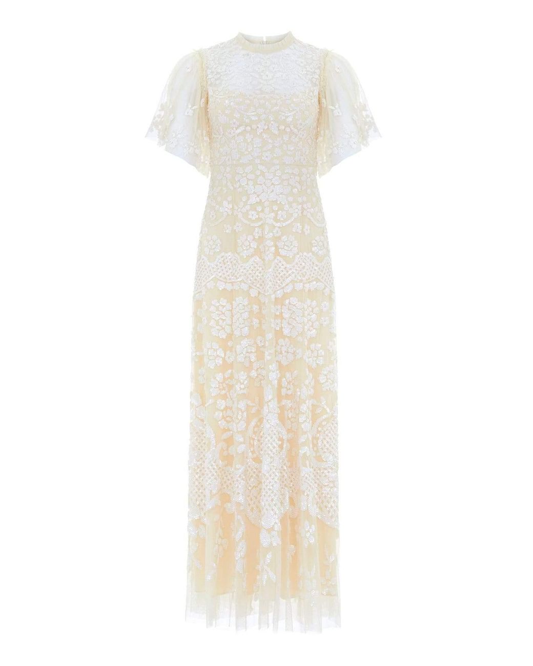 honesty flower gown needle and thread
