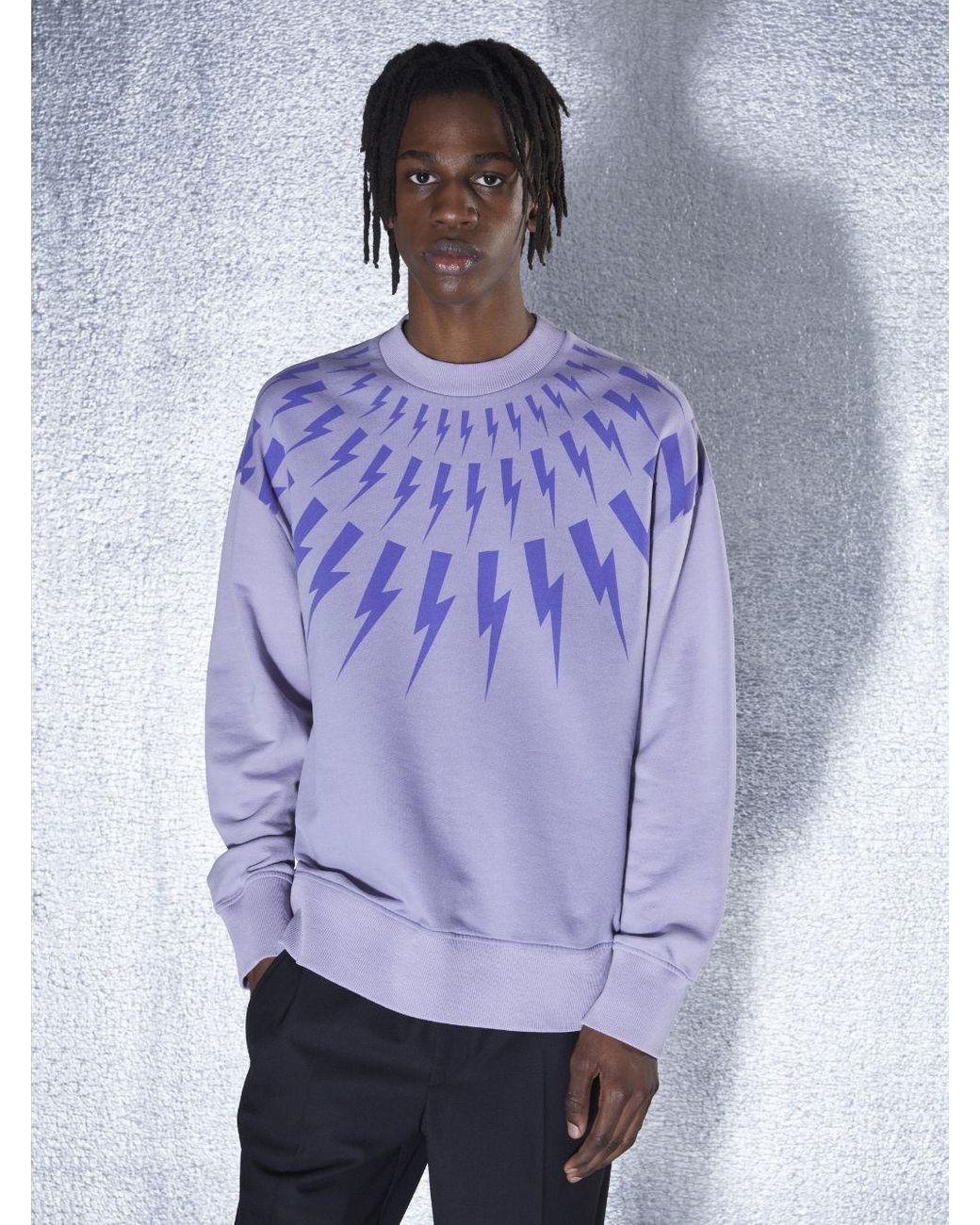 Neil barrett hotsell thunderbolt sweatshirt