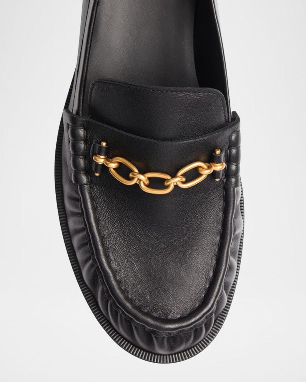 Balmain Black Apos;S Leather Loafers for men