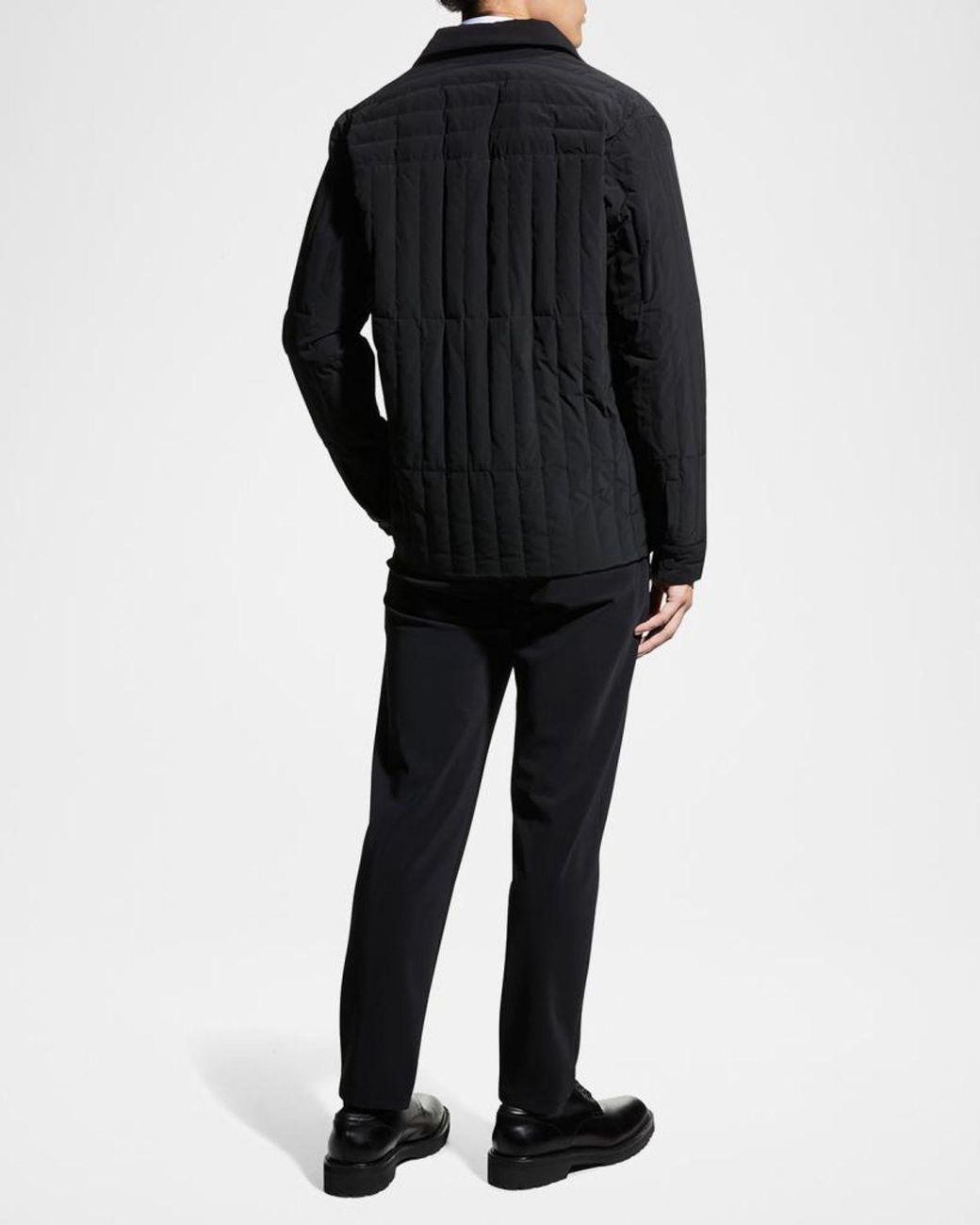 Theory Blue Apos;S Curtis Precision Ponte Drawstring Pants for men