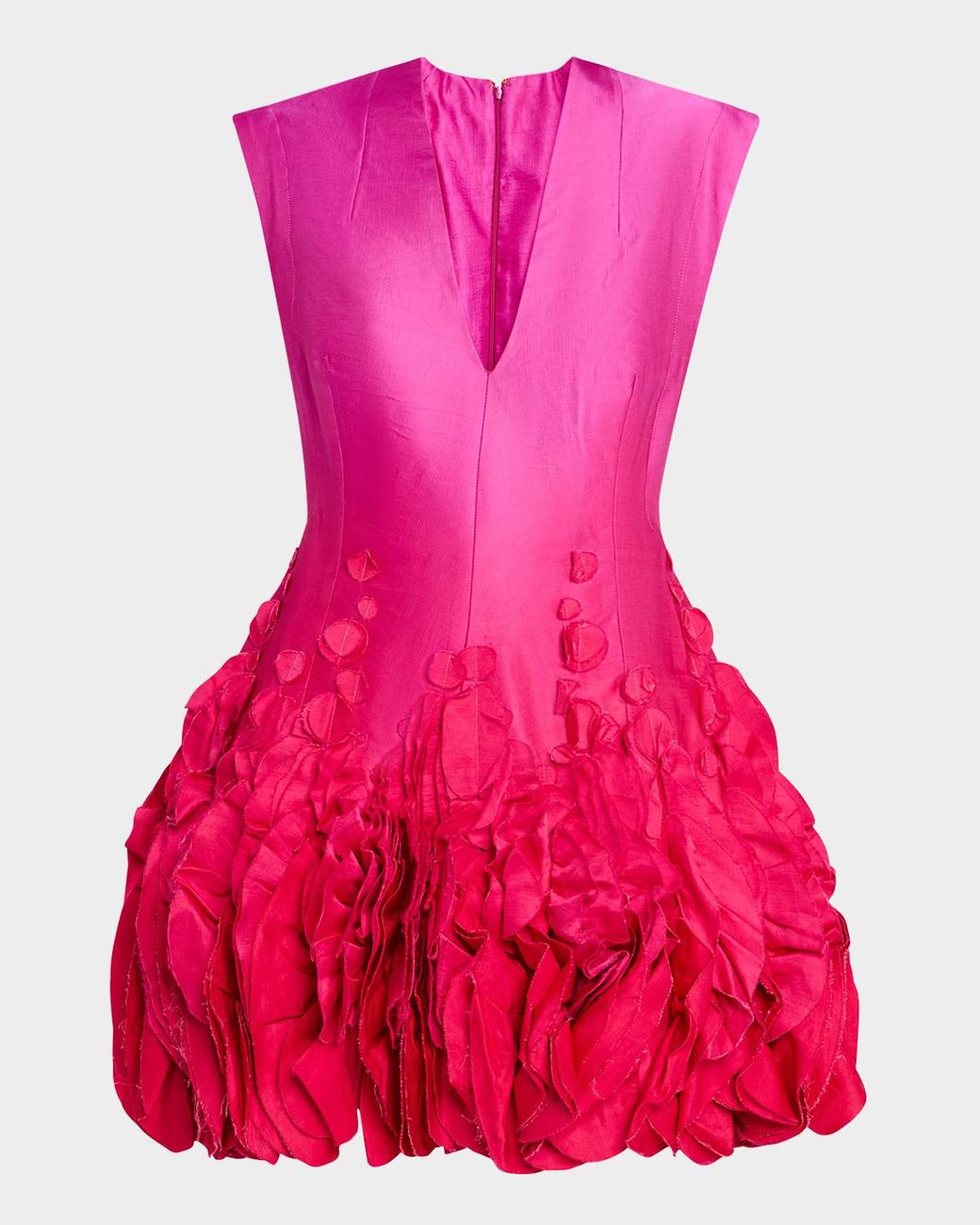 Acler Surrey Floral Ombré Mini Dress in Pink | Lyst
