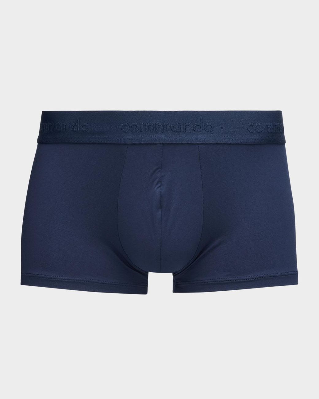 Commando Blue Apos;S Micro-Modal Modern Fit Boxer Briefs for men