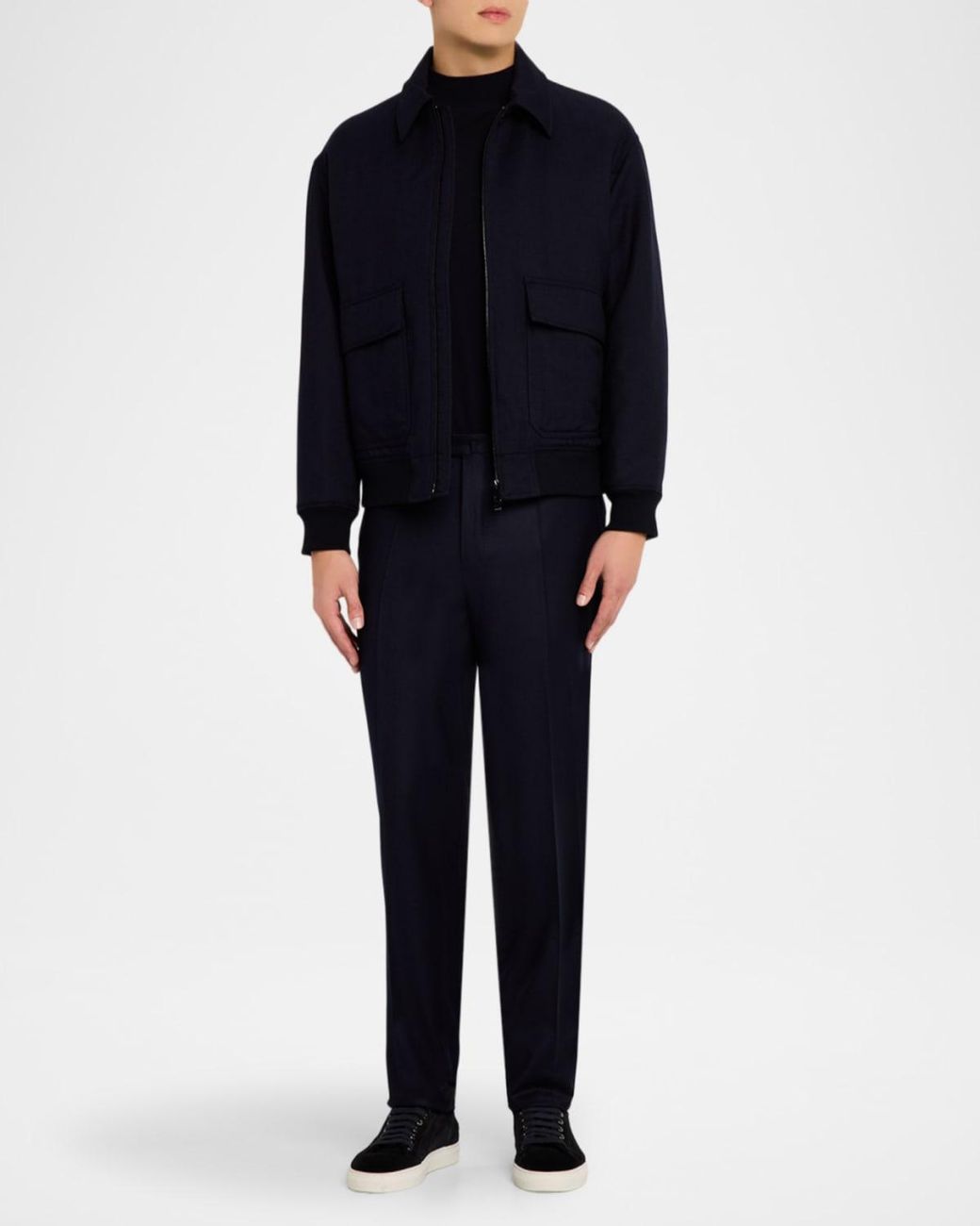 Theory Blue Apos;S Modern Aviator Jacket for men
