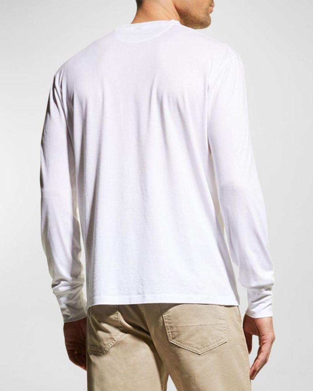 Tom Ford White Apos;S Solid Jersey T-Shirt for men