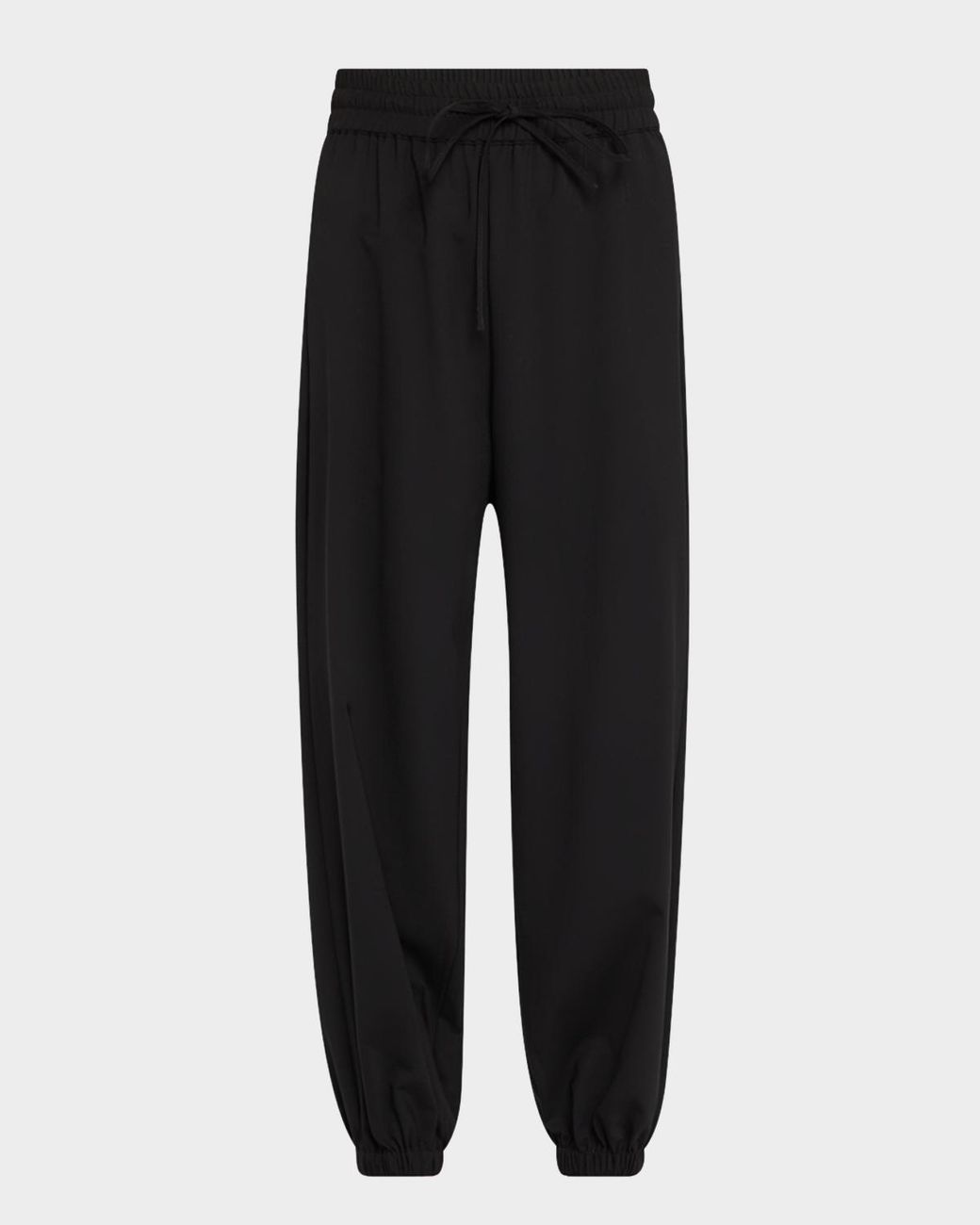 Co. Black Drawstring Ankle Jogger Pants