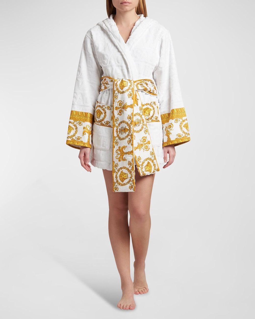 i heart baroque bathrobe