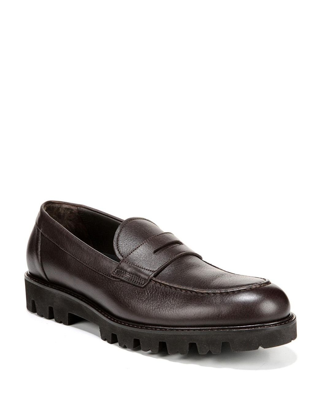 vince comrade leather penny loafer