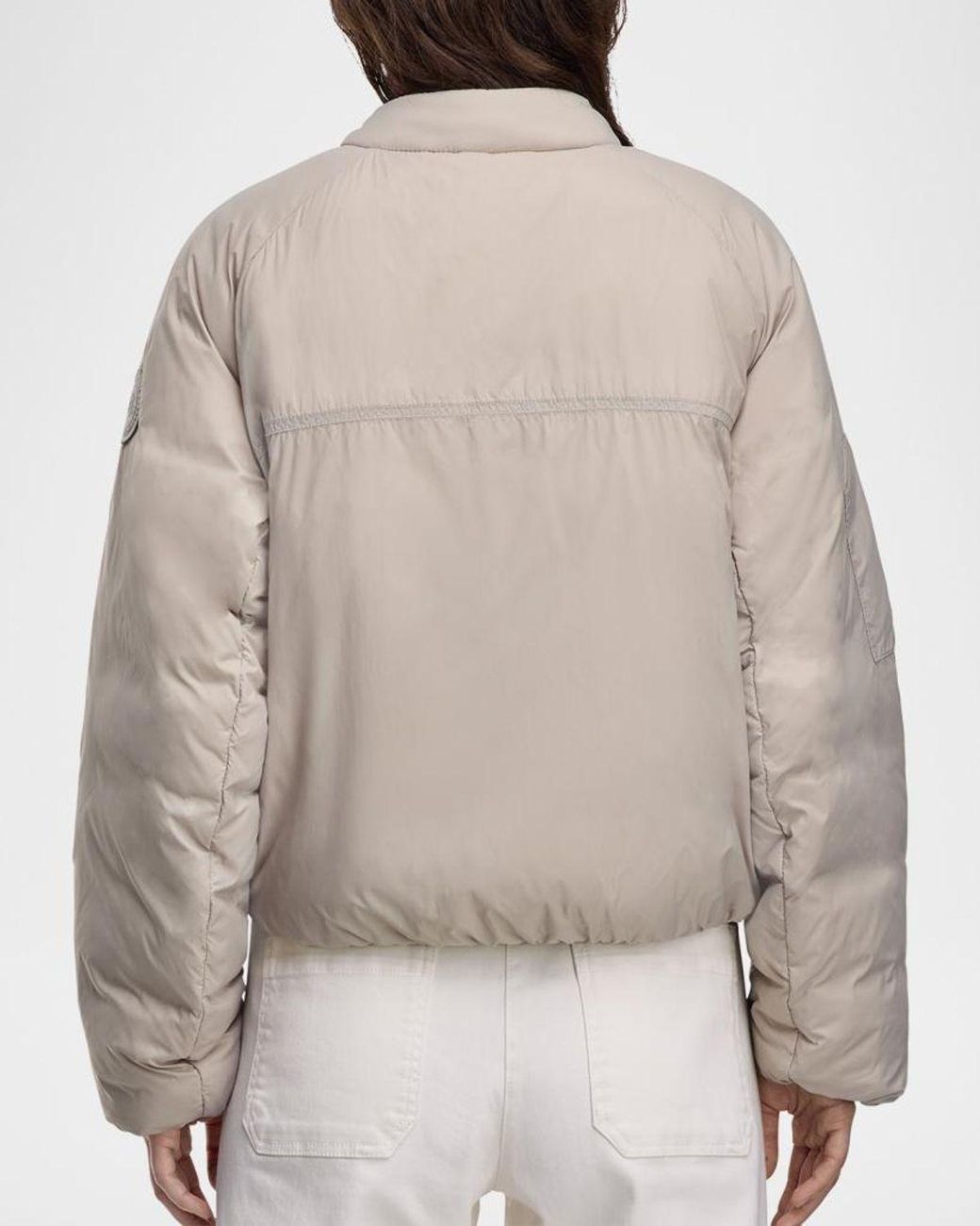 Canada Goose Brown Elba Down Bomber Jacket