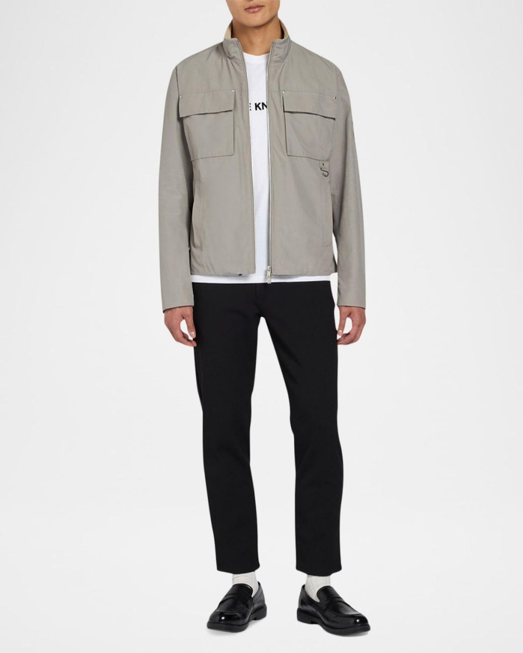 Moose Knuckles Gray Apos;S Maxwell Jacket for men