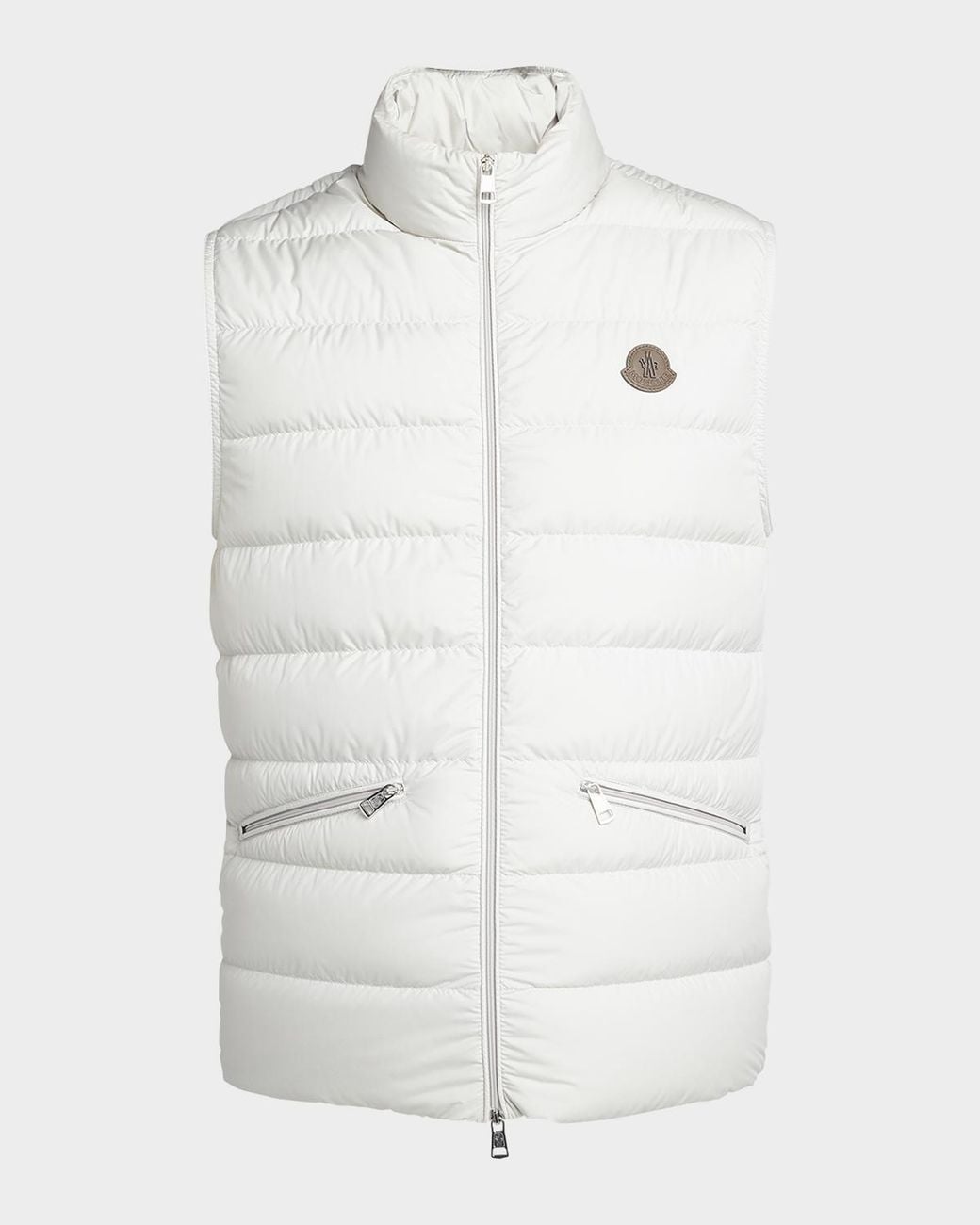 Moncler White Apos;S Treompan Down Puffer Vest for men