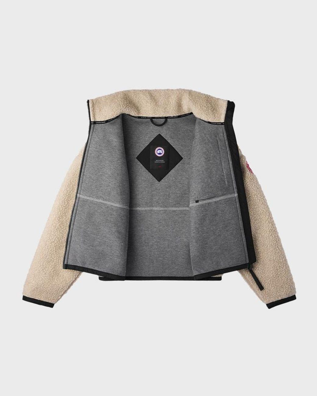 Canada Goose Natural Simcoe Fleece Jacket