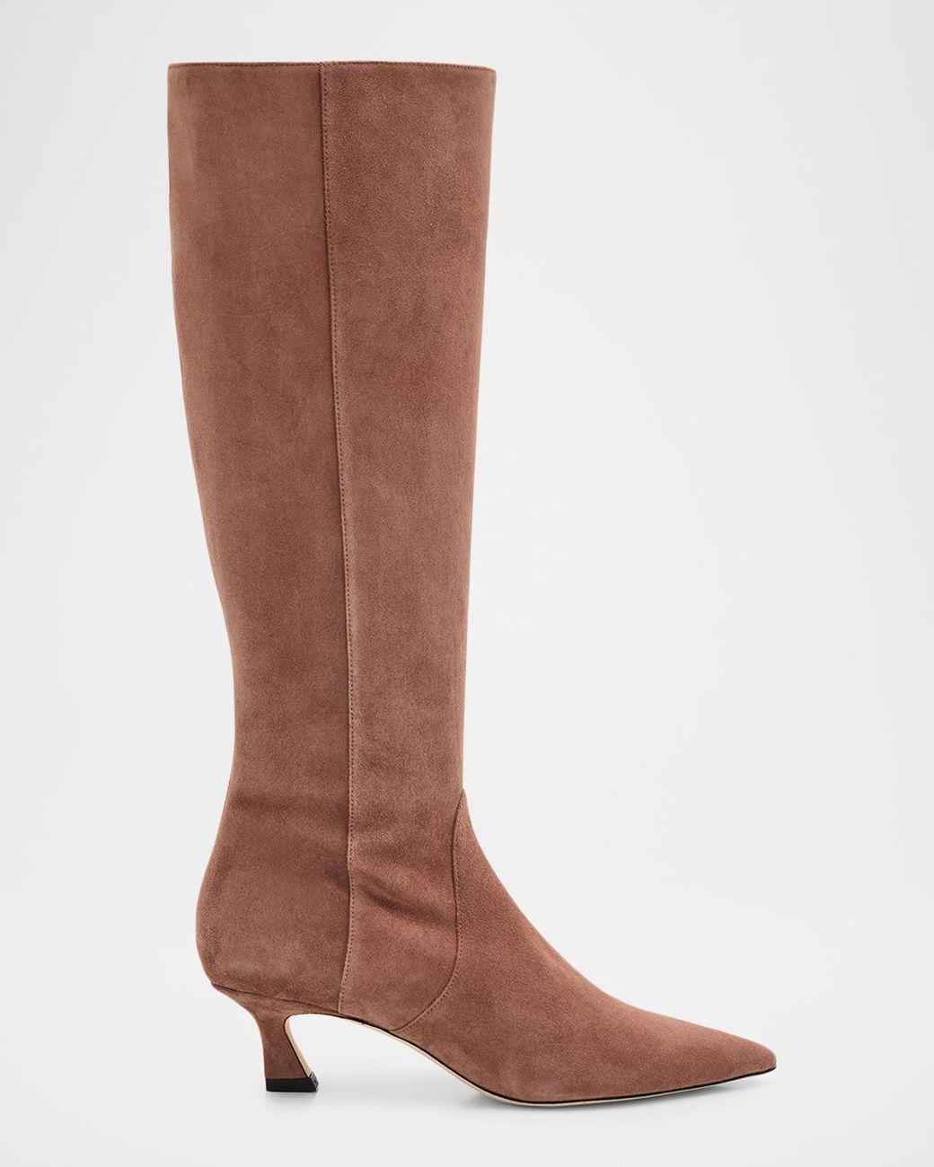 Stuart Weitzman Brown 50Mm Vinnie Suede Knee-High Boots