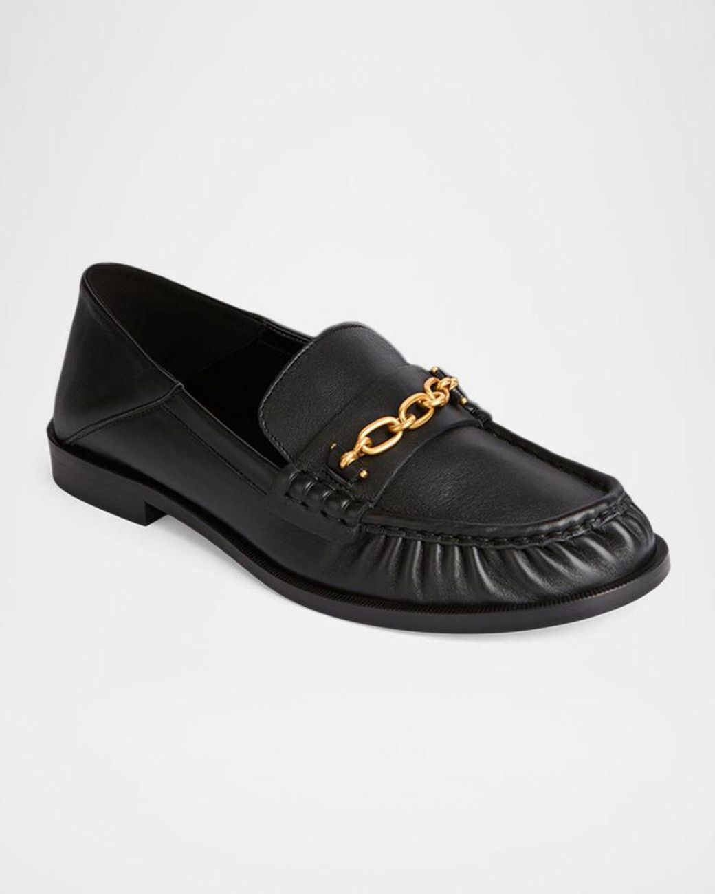 Balmain Black Apos;S Leather Loafers for men
