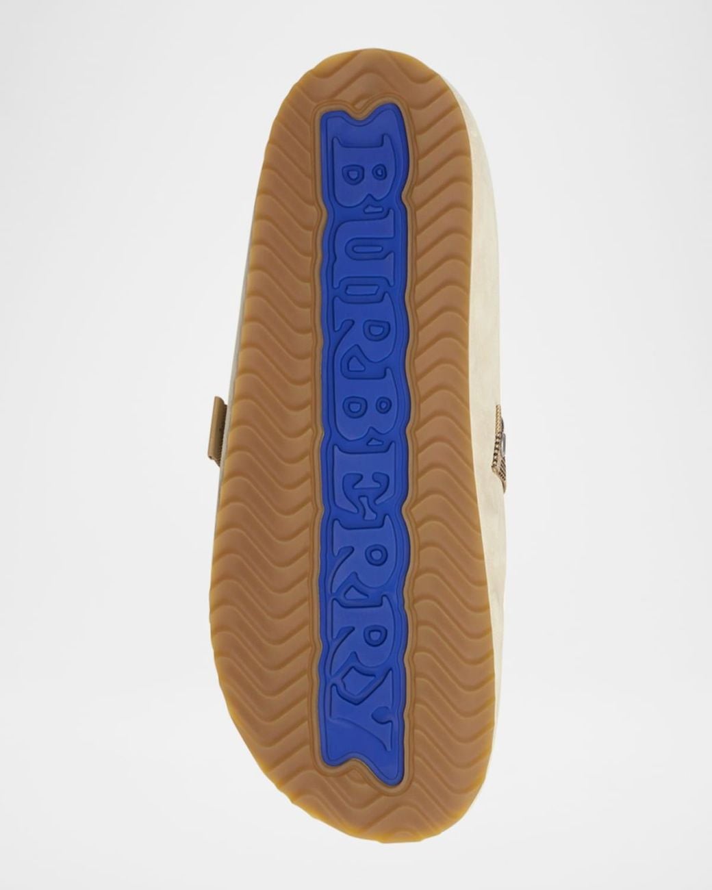 Burberry White Apos;S Urchin Suede Clogs for men