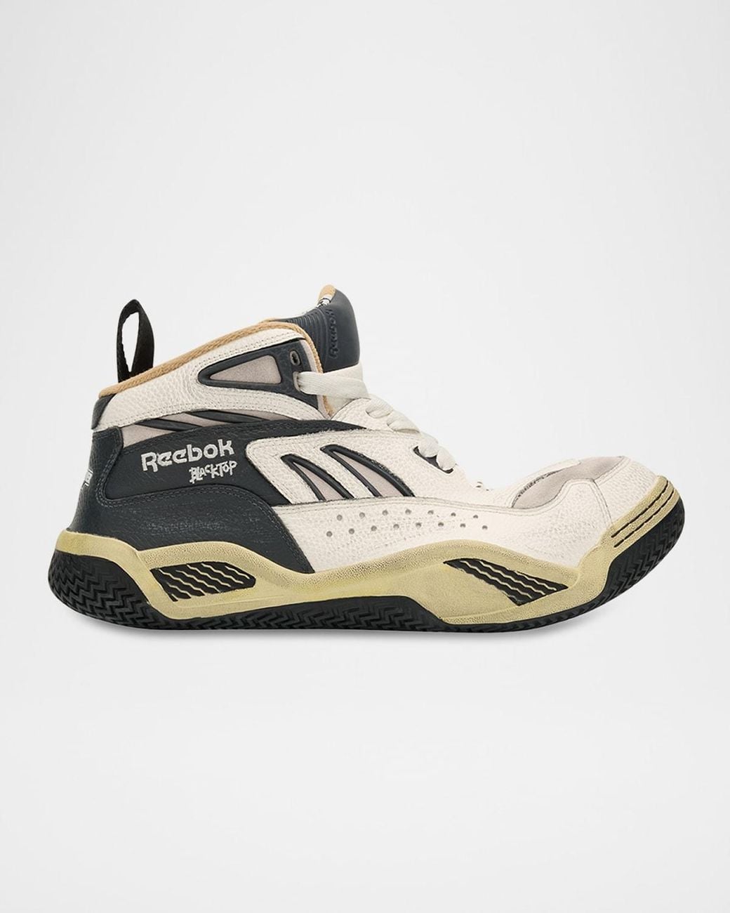 Reebok X Hed Mayner & Apos;S Blacktop Leather High-Top Sneakers in