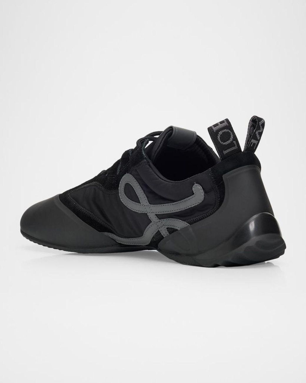 Loewe Black Grip Nylon Sneakers for men