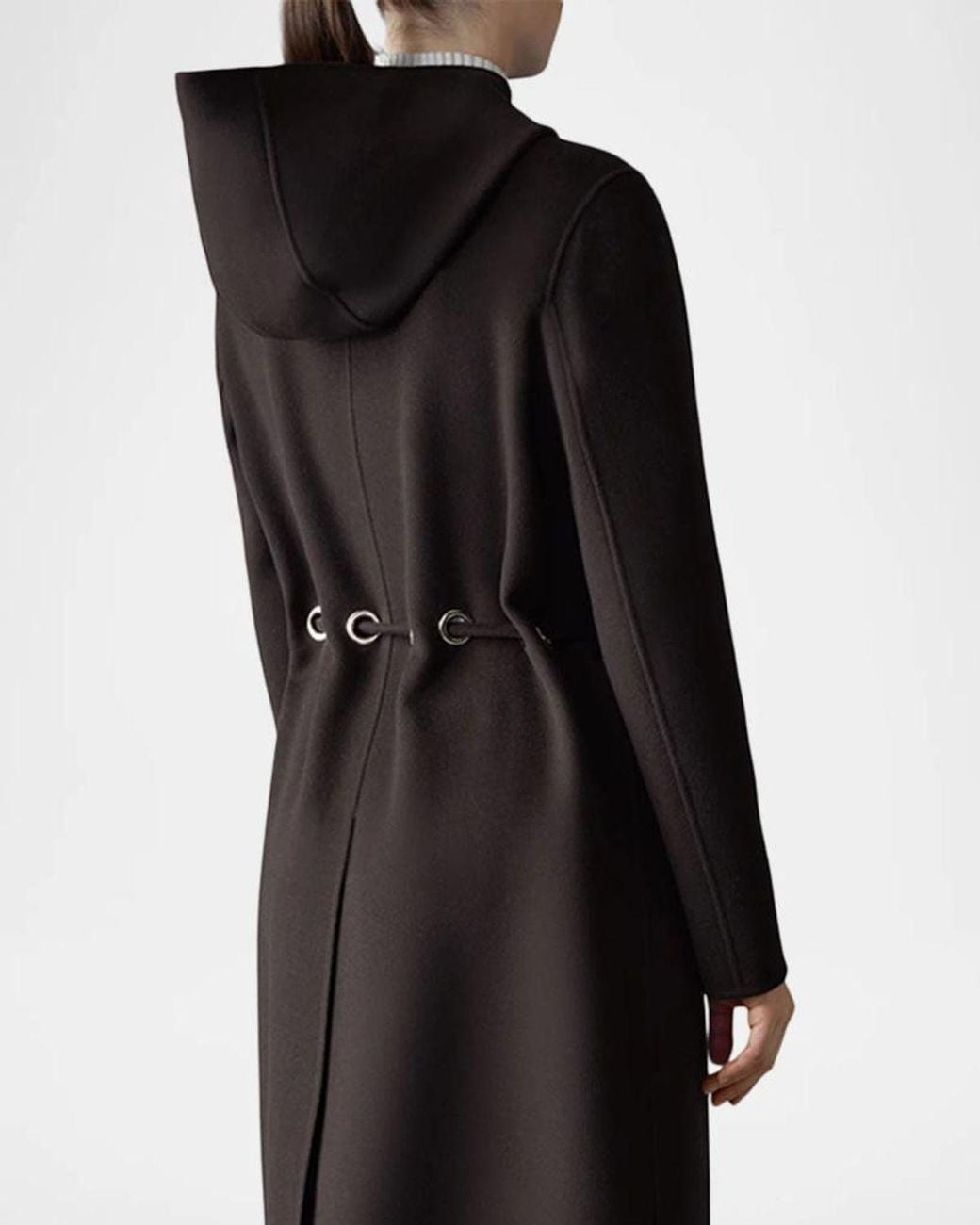 Mackage Black Blithe Wool Coat