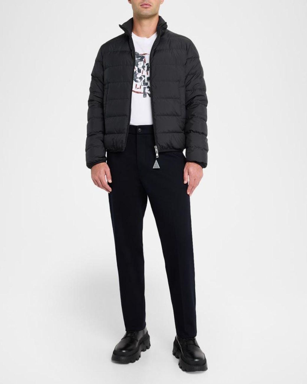 Moncler Black Apos;S Baudinet Puffer Jacket for men