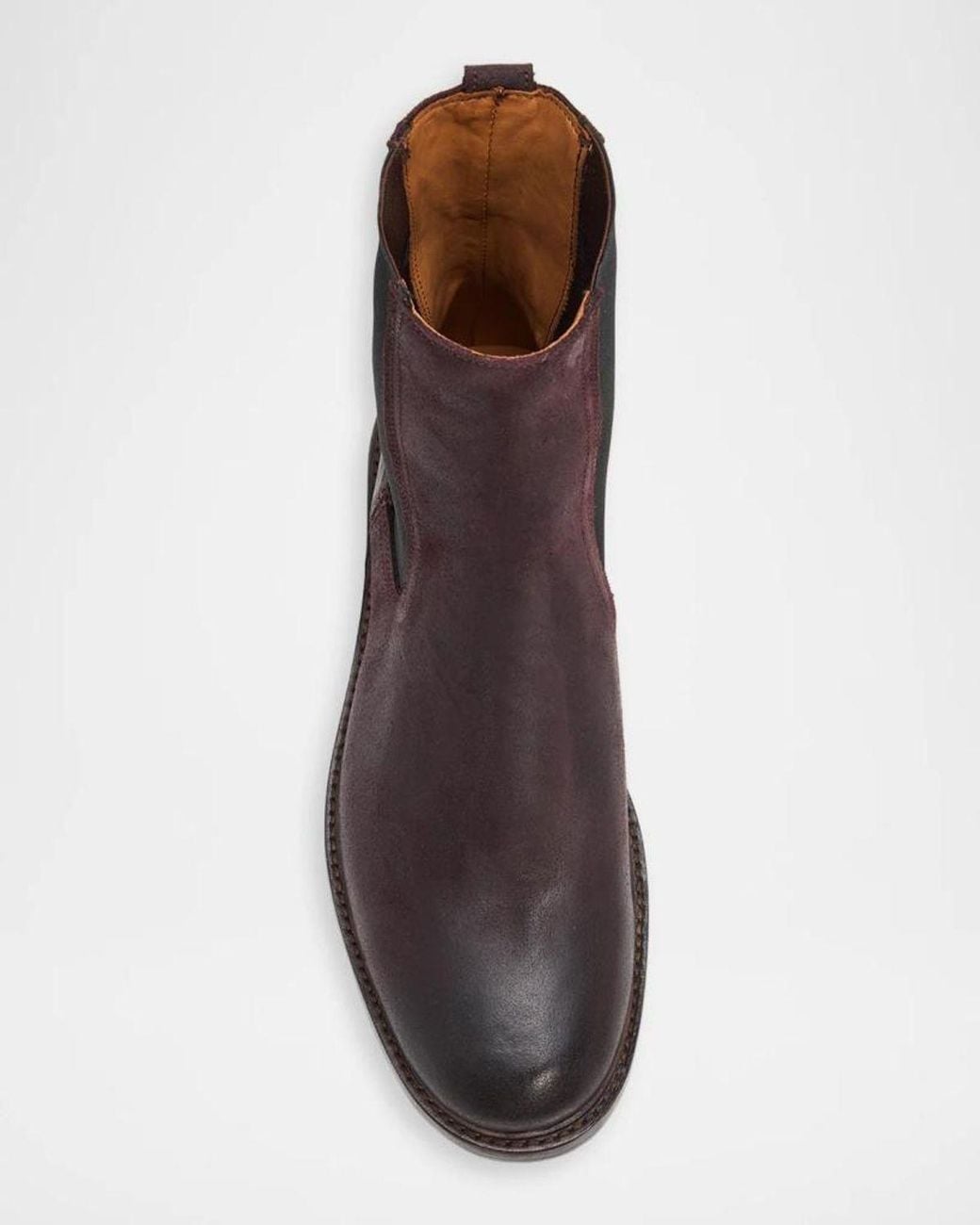 Allen Edmonds Apos;S Marshall Waxed Suede Chelsea Boots in Brown for ...
