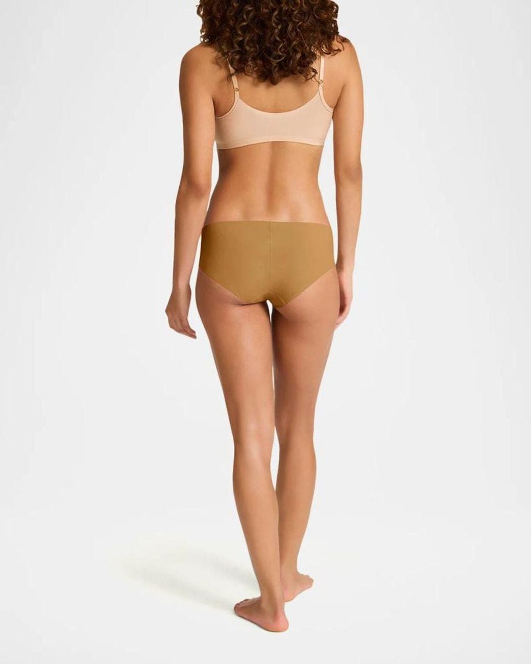Commando White Seamless Bikini Briefs