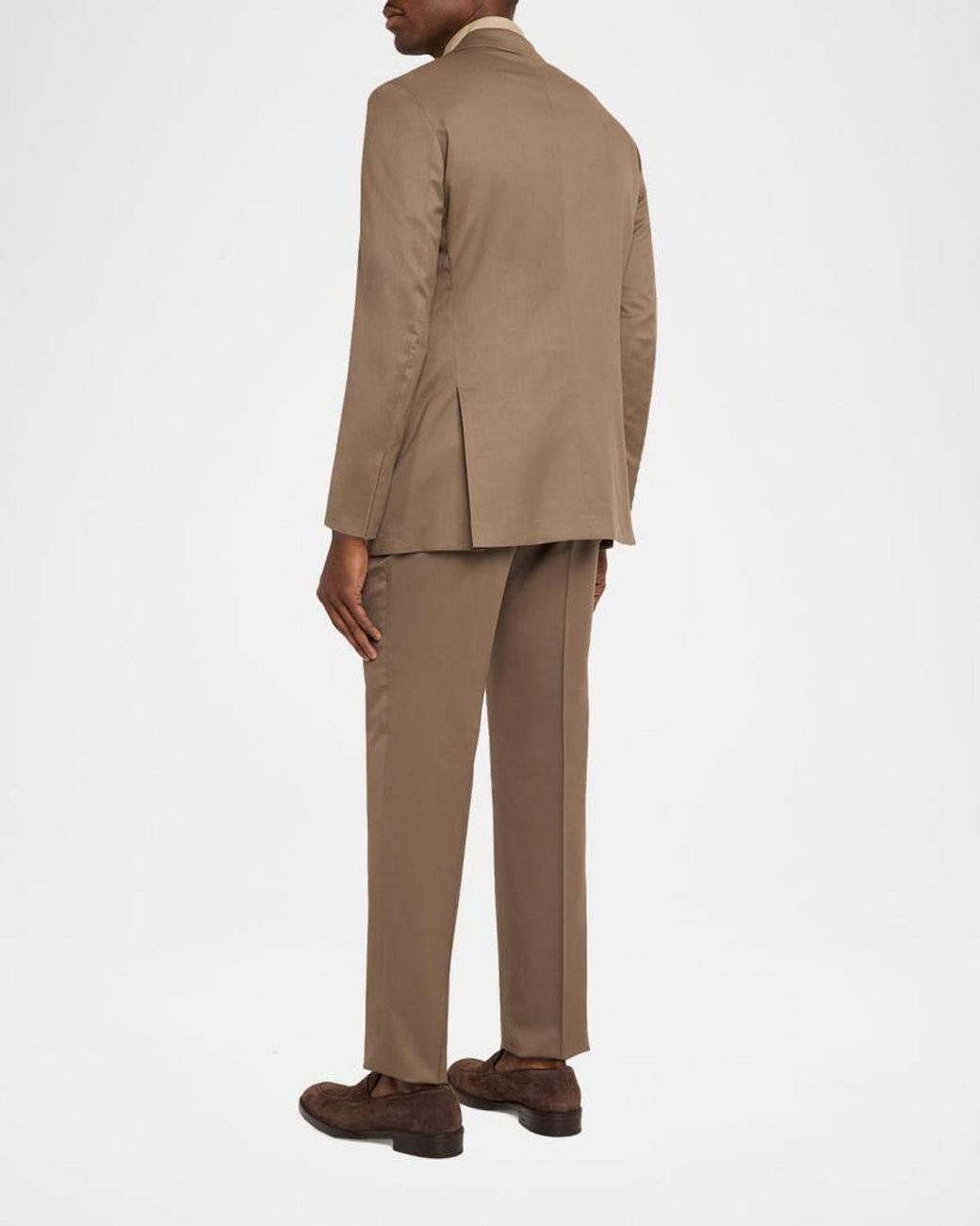 Kiton Brown Apos;S Solid Wool Single-Breasted Sport Coat for men
