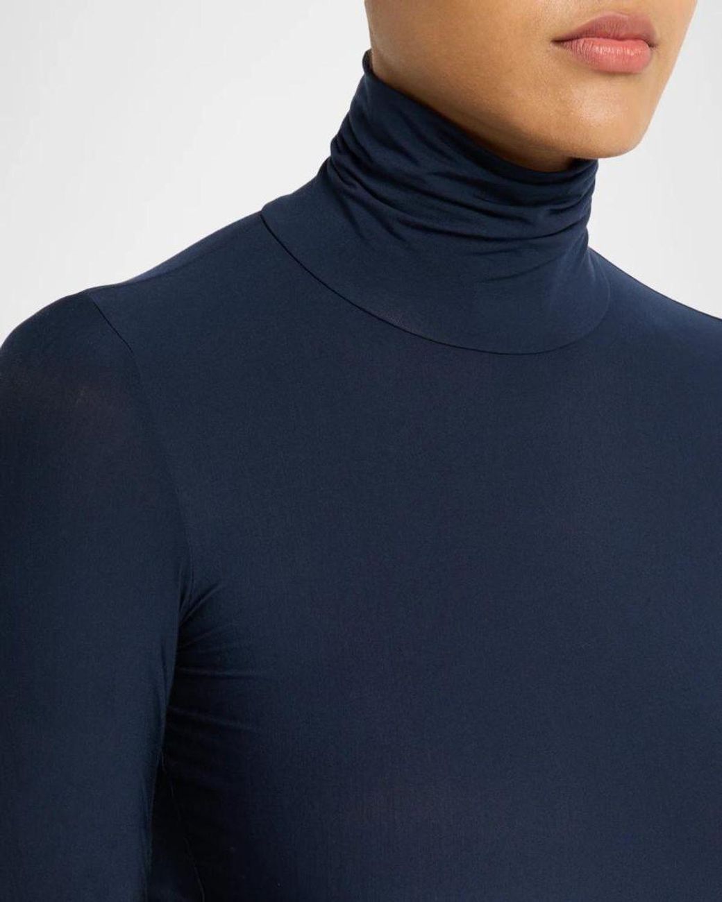 Commando Blue Butter Turtleneck Bodysuit