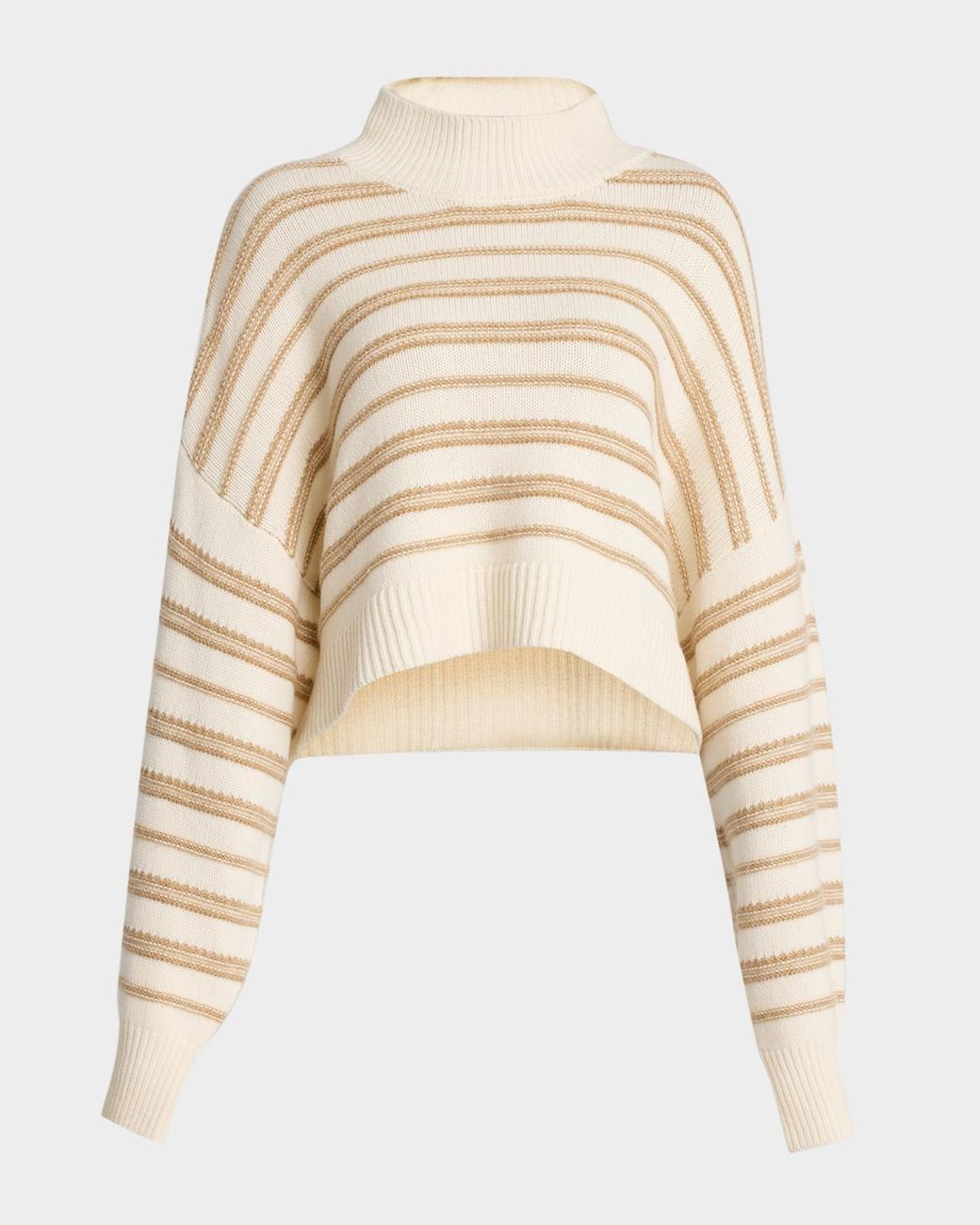 SABLYN Natural Wells Cropped Cashmere Pullover