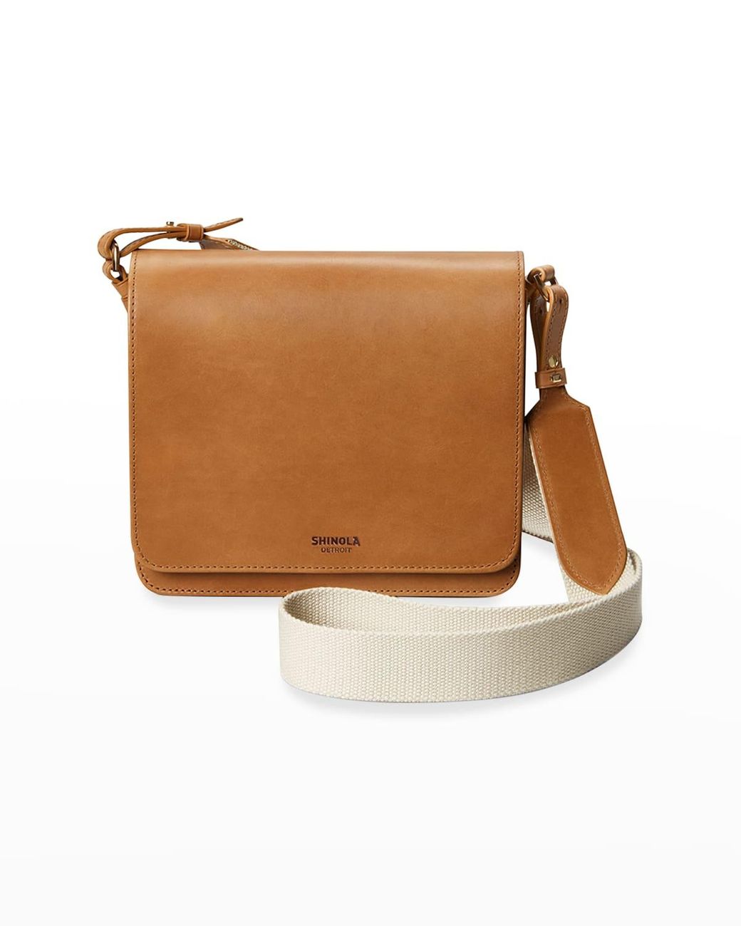 Shinola Sibley Italian Leather Crossbody Bag in Brown Lyst