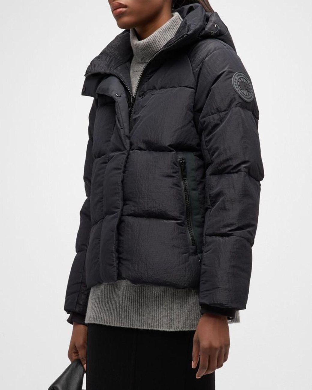 Canada Goose Black Junction Parka Puffer Jacket