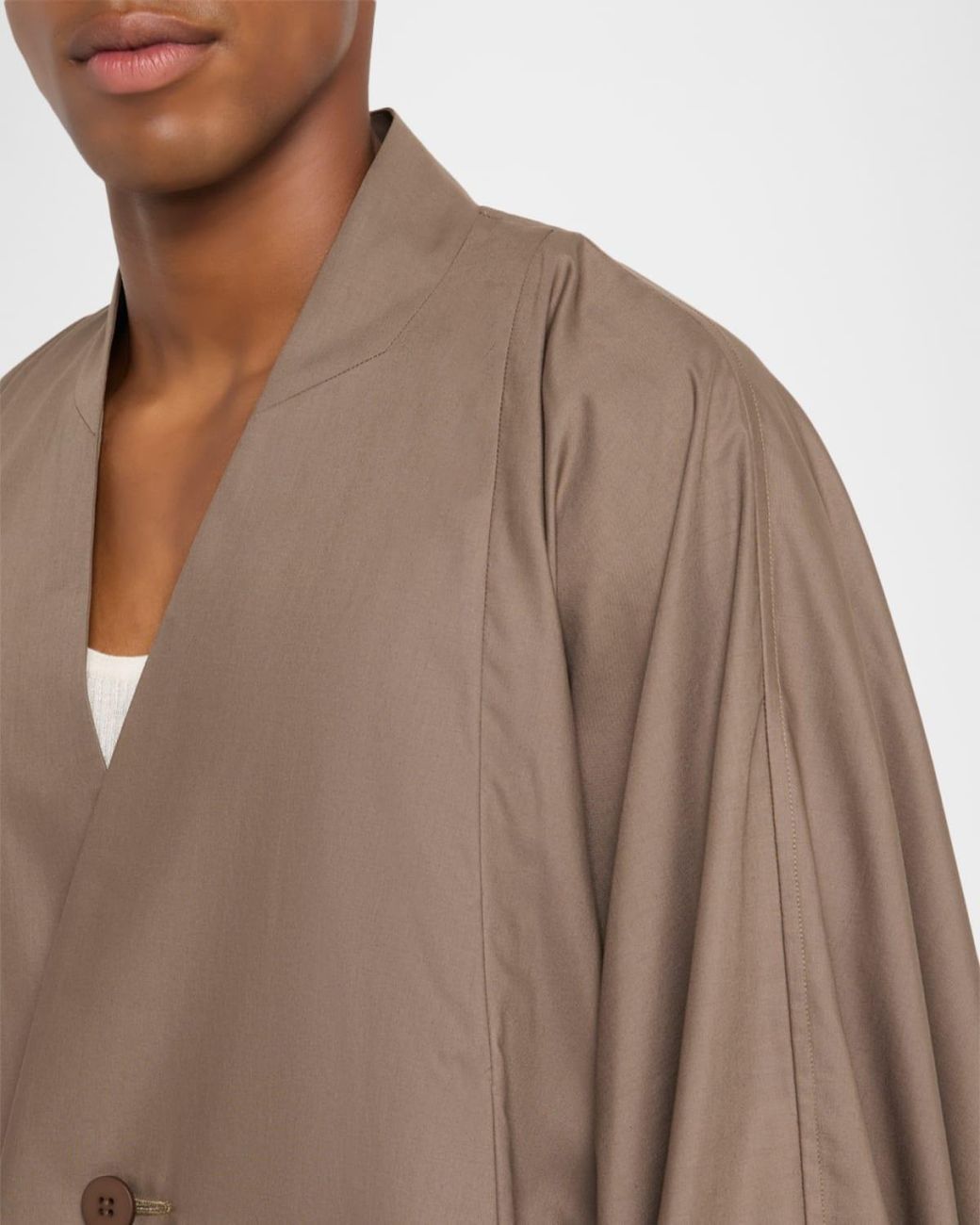 IM MEN Brown Apos;S Swing One-Button Jacket for men