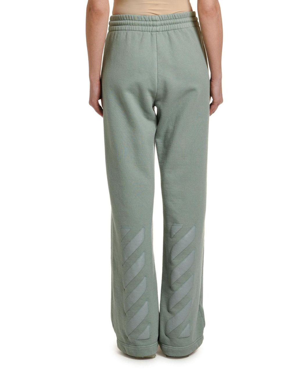 off white striped pants