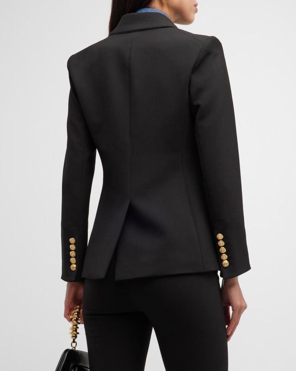 Veronica Beard Black Miller Dickey Jacket