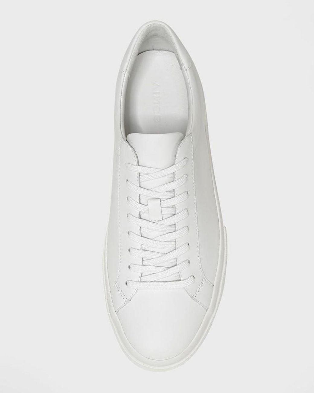 Vince White Apos;S Fulton Solid Leather Low-Top Sneakers for men