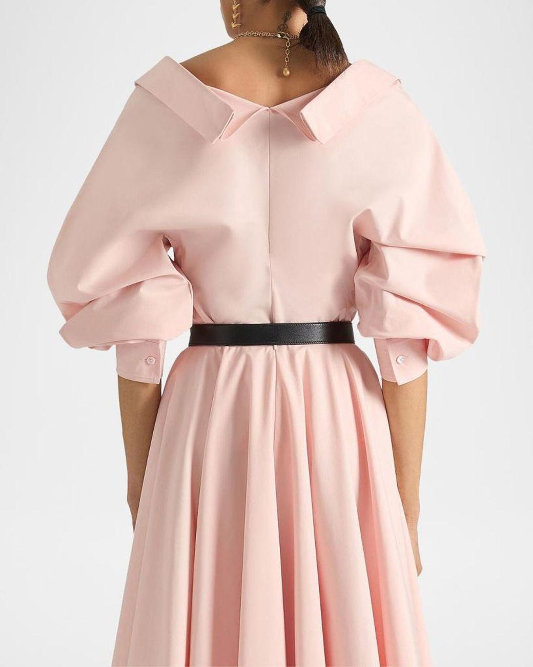 Givenchy Pink Slashed Cotton Poplin Shirt